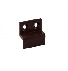 Кронштейн Bauset металл 10мм для МС нижний коричневый