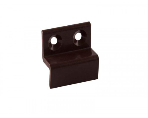 Кронштейн Bauset металл 10мм для МС нижний коричневый
