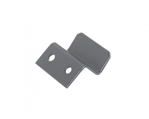 Кронштейн Bauset металл 10мм для МС нижний RAL7016 антрацит