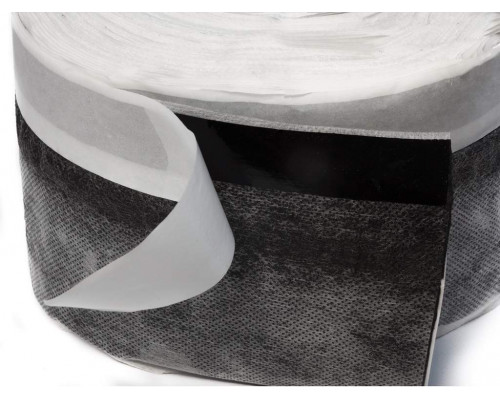 Лента внутренняя дублированная полнобутиловая A 100 мм (рул. 24м) ЛипЛент 24 м