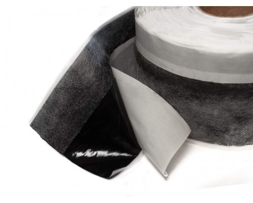 Лента внутренняя дублированная полнобутиловая A 100 мм (рул. 24м) ЛипЛент 24 м