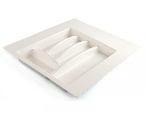 Лоток для столовых приборов Firmax, база 400-450мм, белый 1 шт.