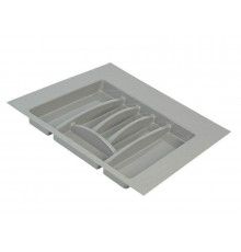 Лоток для столовых приборов Firmax, база 500-550мм, серый 1 шт.