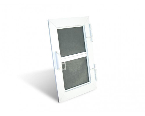 Москитная дверь в сборе, белая