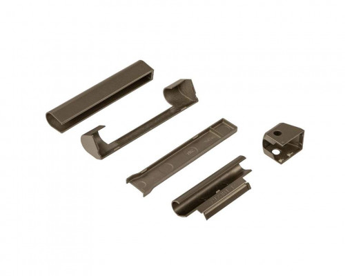 Набор дек. накл. Р, титан мат. R01.3 NX (к петле 859171) с пластиной нак. в/пет. на ств.