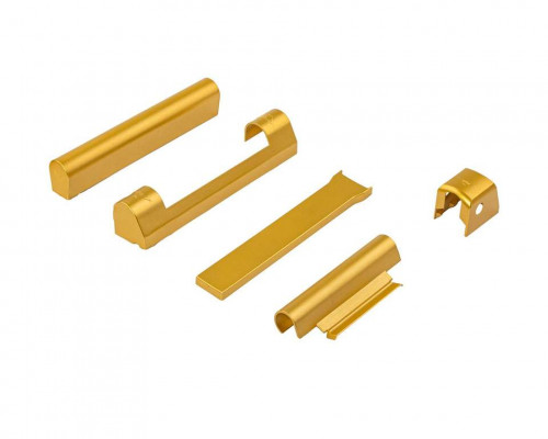 Набор дек. накл. Р, зол. мат. R03.1 NX (к петле 859171) с пластиной нак. в/пет. на ств.