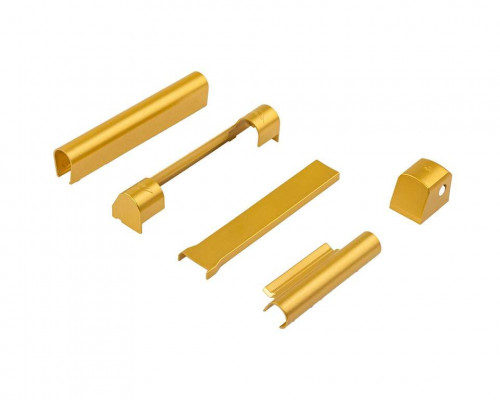 Набор дек. накл. Р, зол. мат. R03.1 NX (к петле 859171) с пластиной нак. в/пет. на ств.