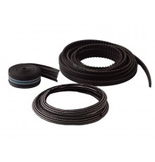 Набор: резиновая прокладка трека 7м, щетка для зоны прохода 3м, зубчатый ремен 7м, 2001 мм <=LW<=3000 мм, 8020085