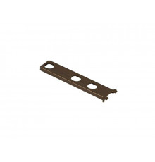 Накладка декоративная нижней петли на раме длинная ELO бронза средняя 1 шт.