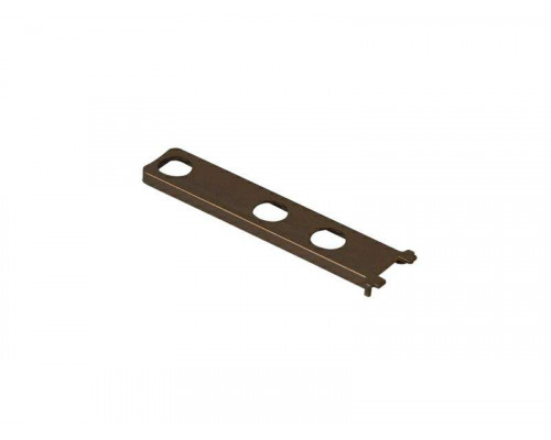 Накладка декоративная нижней петли на раме длинная ELO бронза средняя 1 шт.