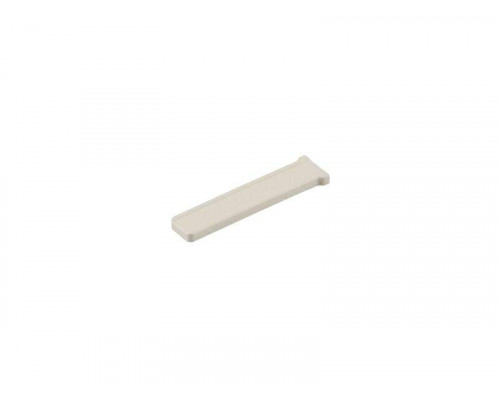 Накладка декоративная нижней петли на раме Internika, белая 1 шт.