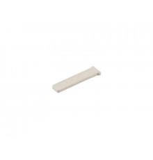 Накладка декоративная нижней петли на раме Internika, белая 1 шт.