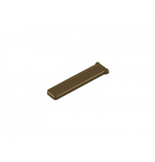 Накладка декоративная нижней петли на раме Internika, бронза 1 шт.