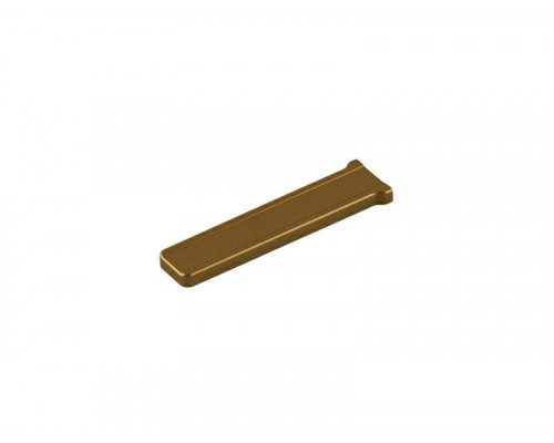 Накладка декоративная нижней петли на раме Internika, золото матовое