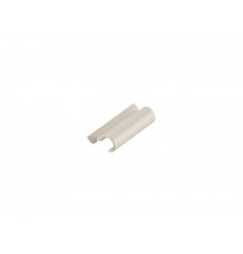 Накладка декоративная верхней петли на створке Internika, белая 1 шт.