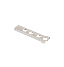 Накладка декоративная нижней петли на раме длинная ELO белая RAL9016