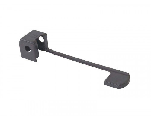 Накладка декоративная нижней петли на раме левая Internika, дерево, серо-коричневая 1 шт.