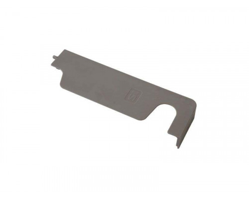 Накладка декоративная нижней петли на раме левая V-V EL AX30 RAL7037 1 шт.