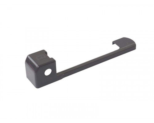 Накладка декоративная нижней петли на раме правая Internika, дерево, серо-коричневая 1 шт.