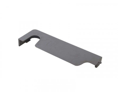 Накладка декоративная нижней петли на раме правая V-V EL AX30 RAL7037 1 шт.