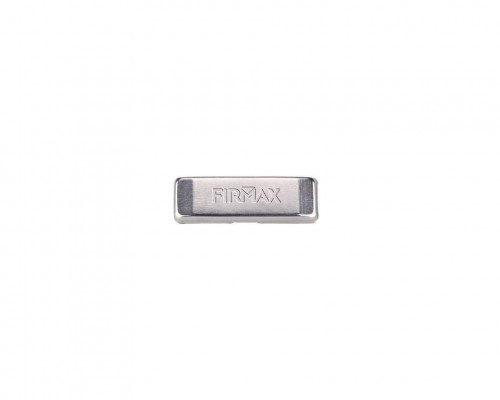 Накладка декоративная с логотипом Firmax на плечо петли Advanced, сталь никелированная 1 шт. Накладка декоративная с логотипом Firmax на плечо петли Advanced, сталь никелированная 1 шт.