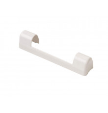 Накладка декоративная верхней петли на раме S белая RAL9016