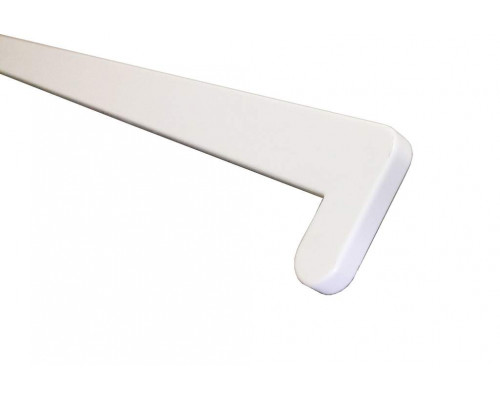 Накладка торцевая пластиковая для подоконника  МПР-40 /580мм/ белая