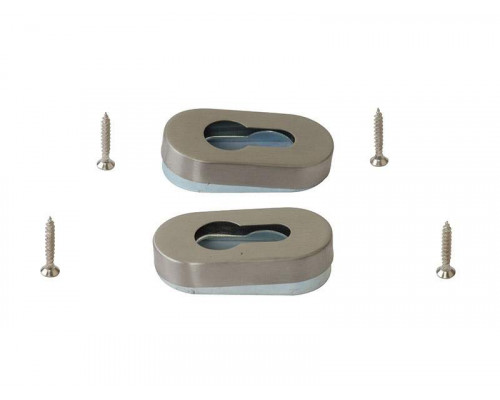 Накладки на профильный цилиндр к нажимному гарнитуру Elementis, нержавеющая сталь 1 ком.