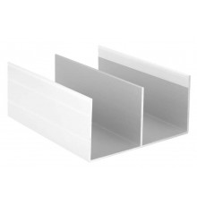 Направляющая верхняя, алюминий, L=5800 мм, белый глянец окрашеный. 1 шт.