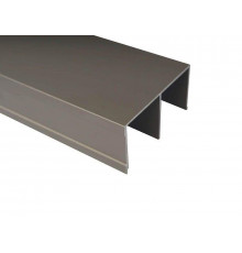 Направляющая верхняя, алюминий, L=5800 мм, шампань. 1 шт.