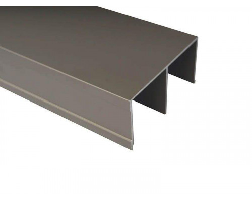 Направляющая верхняя, алюминий, L=5800 мм, шампань. 1 шт.