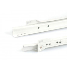 Направляющие роликовые Firmax длина 550 мм, белые, RAL9003, (4 части)