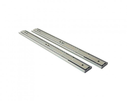Направляющие шариковые Firmax Soft-Close частичного выдвижения, H=45 мм, L=250 мм, цинк (2 части), толщина 1,2*1,2*1,5мм