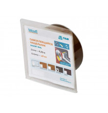 Нащельник самоклеящийся Bauset RNG 40х1мм темный дуб (Renolit 2052-089) рулон 6,25 м (блистер) 1 рул.