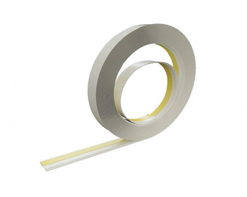 Нащельник самоклеящийся Bauset RNG 30х1мм белый рулон 50,0 м 50 м