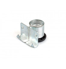 Ножка накладная, регулируемая для шкафа с пластиковым подпятником, замак 1 шт.