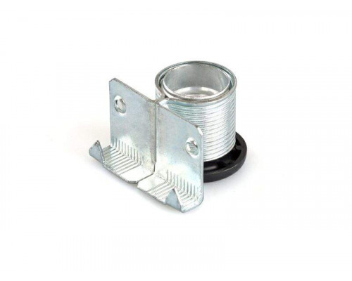 Ножка накладная, регулируемая для шкафа с пластиковым подпятником, замак 1 шт.