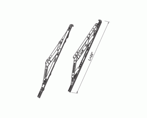 Ножницы фасадные 16" (пара)