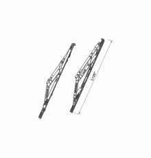 Ножницы фасадные 24" (пара) 1 пар