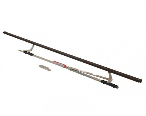 Ножницы+направляющая на створке Internika SP 901-1250 левые, коричневые