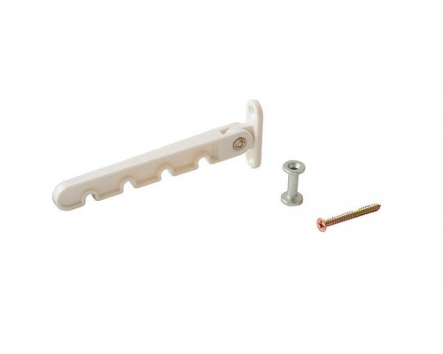 Ограничитель пов-та  бел. (шуруп) 1 шт.