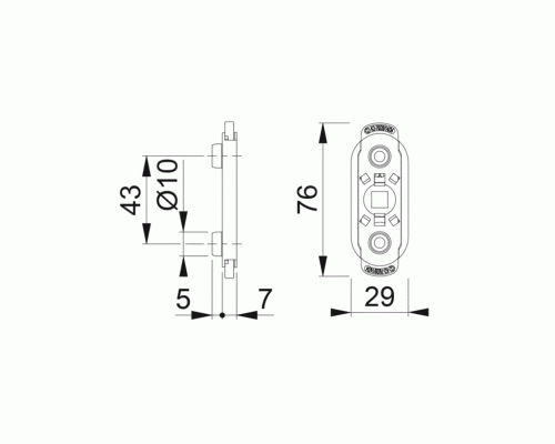 Оконная ручка HOPPE DRESDEN c блокирующим устройством KISI, 2 винта M5x55mm, белый, овальная розетка 1 шт. Оконная ручка HOPPE DRESDEN c блокирующим устройством KISI, 2 винта M5x55mm, белый, овальная розетка 1 шт.