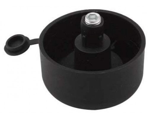 Опора регулируемая D48 H44, черная