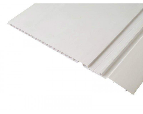 Откос с наличником Bauset VNT-Standart 10х250мм белый лед неокрашеный 6,0 м 1 шт.