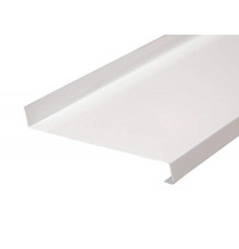 Отлив наружный оцин.стали 130 мм белый, 6м