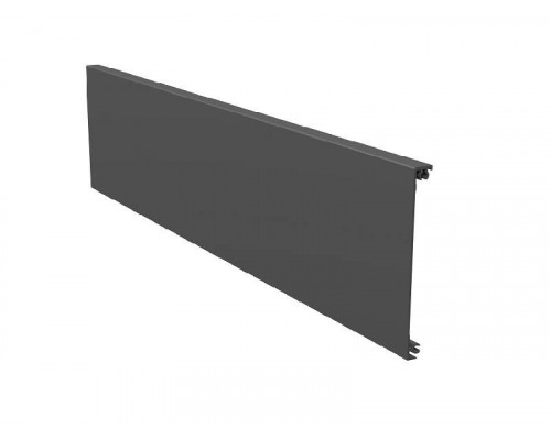 Панель передняя ALPHALUX для внутреннего метал. ящика CRYSTAL, высота Low/High, длина 1200мм, антрацит