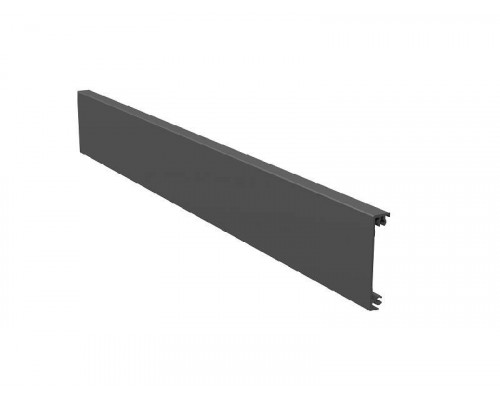 Панель передняя ALPHALUX для внутреннего метал. ящика CRYSTAL, высота Medium, длина 1200мм, антрацит