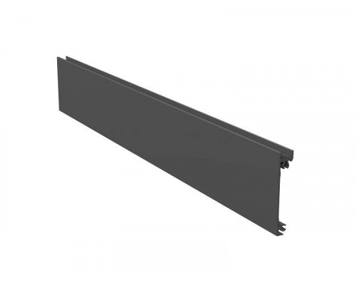 Панель передняя ALPHALUX для внутреннего стекл. ящика CRYSTAL, высоты Low, Medium, High, длина 1200мм, антрацит