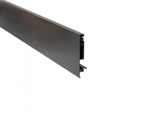 Профиль для передней панели внутреннего ящика Magic Star Plus. L=1100 мм. антрацит (алюминий) 1 ком.
