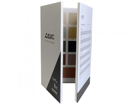 Папка рекламная ALVIC коллекции Croma, Pigments, Cross Metal 2022 (25 декоров) 1 шт.